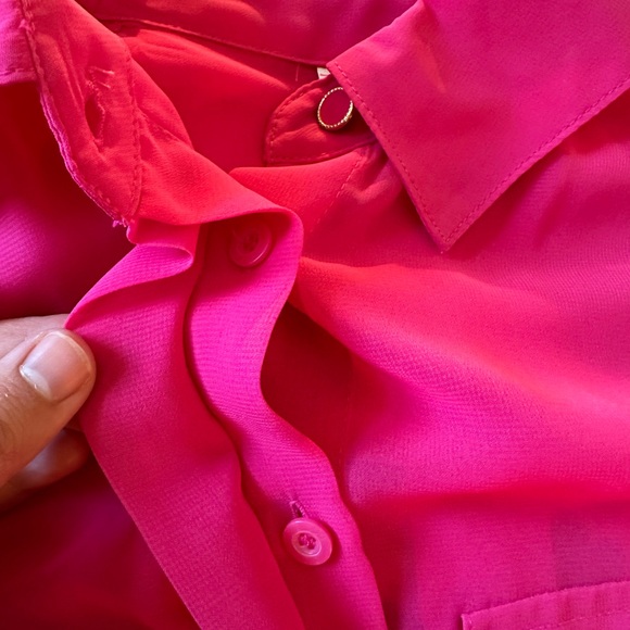 Pink Button Up Shirt - Picture 8 of 8